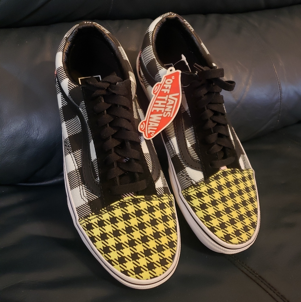 Vans Off The Wall Lace Up Checkered Multicolor